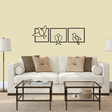 aves soporte mesa decoración pared panno imagen cuadro elementos 3d print model - Mito3D