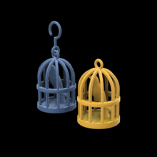 birds earring 3d print model - Mito3D