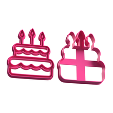 birthday cake cookie cutter - cortante torta pastel cumplea os galleta cutting de cumpleaños cortador para 3d print model - Mito3D