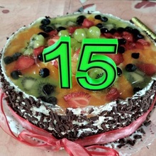 el pastel de cumpleaños dígitos casa 3d print model - Mito3D