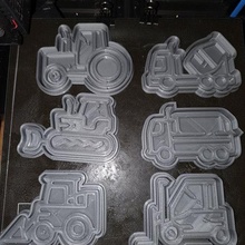 biscuit cutters construction machines cookies cutters cookie cutter