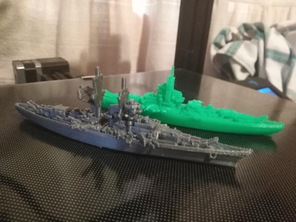 bismarck 120mm Game battleship wwii world war toys 3d print model - Mito3D