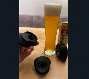 bizon bira sonikatörü bağlayıcı Bier 3d print model - Mito3D