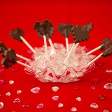 8 bit heart chocolate home bits adafruit coule nourriture cur moules silicone saint-valentin 3d print model - Mito3D