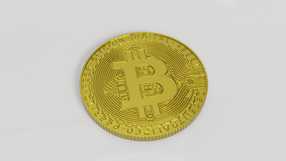 bitcoin arte bitcoin moneta oro denaro contante i soldi moneta crypto patatine fritte gettone d'oro stampabile po btc eth ethereum 3d print model - Mito3D