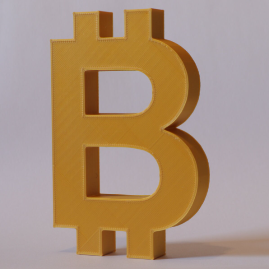 Bitcoin btc Krypto xbt Münze Kryptowährung 3D print model - Mito3D