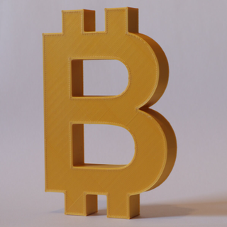 bitcoin btc crypto xbt moneta criptovaluta 3d print model - Mito3D