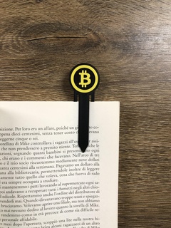 bitcoin bookmark crypto cryptocurrencies readers book lovers gift idea best file books 3d print model - Mito3D