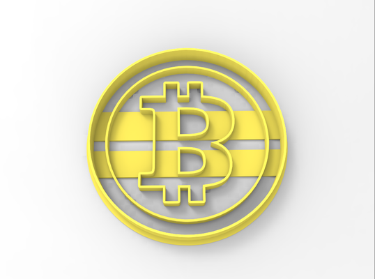 bitcoin cookie cutter home 3d print model - Mito3D