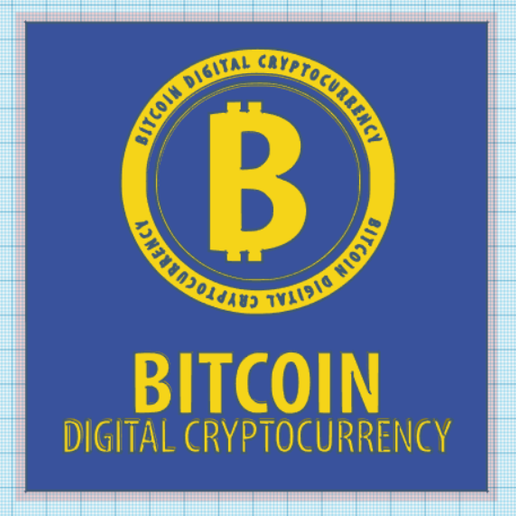 bitcoin crypto moneta tabella 3d vari valuta 3D print model - Mito3D