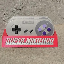 8bitdo snes30sfc30 controller-Halter gadget retrogaming super nintendo video Spiele 3d print model - Mito3D