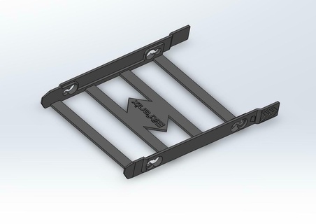 bitfenix prodigy tool-free hdd drive locking mechanism Tools pc 3d print model - Mito3D