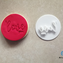 beißen Liebe Formen Plätzchen Fondant Cupcakes san Valentin Valentinstag glücklich 3d print model - Mito3D