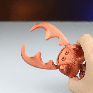 mordiendo hormiga articulado flexible juguete impresión sitio insecto divertido 3d print model - Mito3D