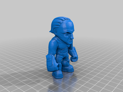 homem amargo mini figure personagem colecionável masculino marinho modelo jogador terremoto 2 SMC TCM brinquedo 3d print model - Mito3D