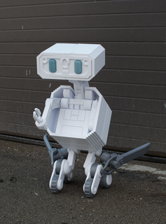 bj robot cosplay costume 13 sentinelles compagnon droïde étoile guerres mech anime vidéo Jeu soutenir machine 3d print model - Mito3D