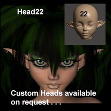 bjd 1 3 75mm head 22v2 - sparx art eyes1 1 3 size bjd dolls head resin fdm custom head