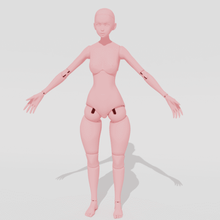 bjd ball jointed boneca 3dprinting mulheres bola personagens fêmea menina sexy Toque poses jogos 3d print model - Mito3D