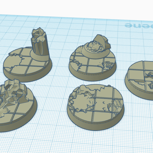 bk tutorial bases game warhammer 40k toy accessories 3D print model - Mito3D