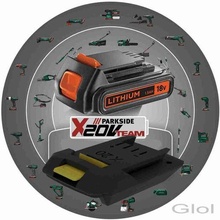 schwarz Decker 18v Parkside x20team Maschinen Batterie Blackdecker Werkzeuge 3d print model - Mito3D