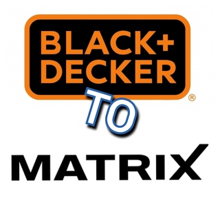 siyah katlı 20v pil matris makine adaptör 3d print model - Mito3D