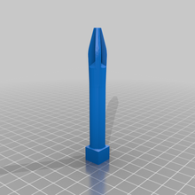 black & decker toy screwdriver tips game bit flat phillips screw construction toys 3d print model - Mito3D