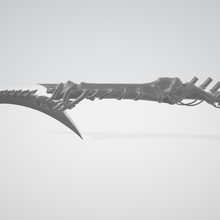 negro bayoneta código vena 3d print model - Mito3D