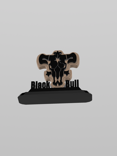 black bulls display 3d print model - Mito3D