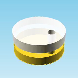 noir cercle blanc point nid boîte v1 chose 3d print model - Mito3D