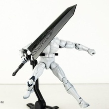preto trevo demon slayer espada jogo anime marvel legends brinquedos figuras de ação espadas horror magia demônio 3d print model - Mito3D
