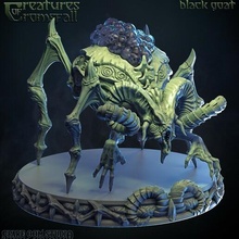 siyah keçi shub niggurath Cthulhu Lovecraft rpg masaüstü mini minyatür fantezi örümcek Shelob korku yumurtlamak Eldritch 3d print model - Mito3D