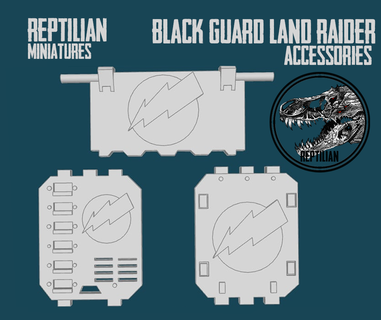 siyah koruma kapılar Ayarlamak oyun Uzay denizciler oyunlar modeller küçük resimler 3d print model - Mito3D