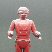 siyah delik nöbetçi koruma Sanat Kara oyuncak değiştirme Vincent ihtiyar bob Maximillian aksiyon figürü şekil asker robot 3d print model - Mito3D