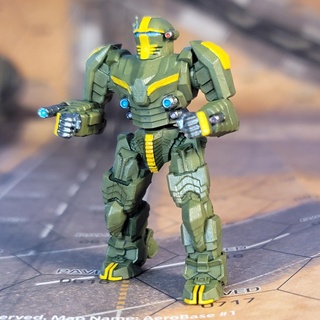 nero cavaliere gioco battletech americano mecha fighttech stompyrobots 3d print model - Mito3D