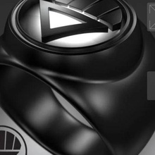 siyah Fener yüzük moda dc 3d print model - Mito3D