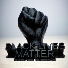 black lives matter art black fist hand lives matter