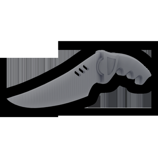 siyah siyah bıçak ağzı 3d print model - Mito3D