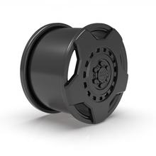 siyah gergedan tekerlek jant 3d print model - Mito3D