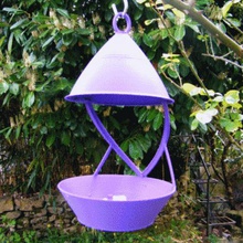 mirlo alimentador a casa lanterna animais arte decoração aves jardim natureza 3d print model - Mito3D