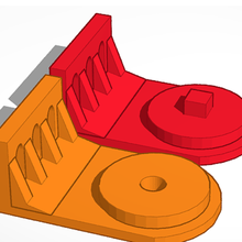 karartma roll up perde destek 3d print model - Mito3D