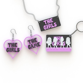 blackpink girls earrings keychain necklace bts 3d print model - Mito3D