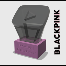 blackpink Youtube pulsante riproduzione gioielleria 50m 3d print model - Mito3D