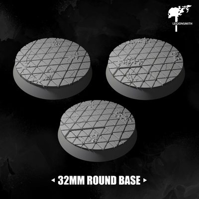 blackstone fortress 32mm bases 40k miniature killteam board game 3d print model - Mito3D