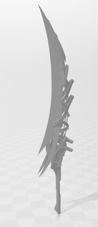 schwarzes Schwert Code Vene schwarzes Schwert Code Vene Cosplay Waffe 3d print model - Mito3D