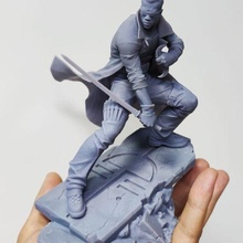 blade art figurines comix cartoon marwel superhero vampire nightmare military 3d print model - Mito3D