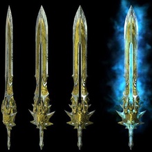 blade olympus of game god war sword 3d print model - Mito3D