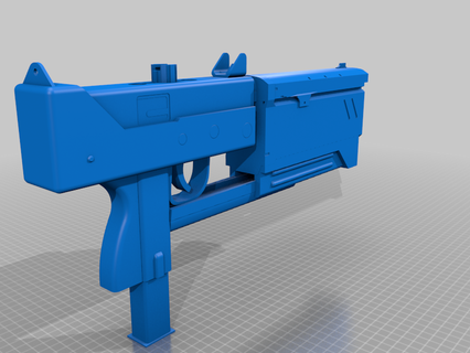 lame pistolet blaster catégorisé 3d print model - Mito3D