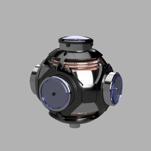 lame 2 uv grenade gadget de modèle aérographe led hd sla 3d la résine haut détail film prop 3d print model - Mito3D