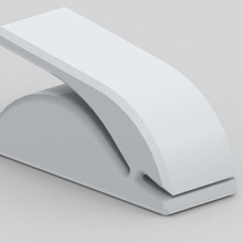 bladeholder box-cutter-lame gadget utilmente piccola mini facile semplice strumento tappeto cutter taglienti cote lama 3d print model - Mito3D