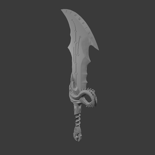 bıçaklar kaos Tanrı savaş oyun of Kratos tanrısı Kılıçlar silah Kostüm oyunu 3d print model - Mito3D